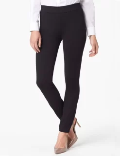 NYDJ - Jodie Pull On Ponte Knit Leggings In Black *11393