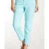 NYDJ - Kendall Roll Cuff Ankle Pants In White Or Chevy Blue *77637DT