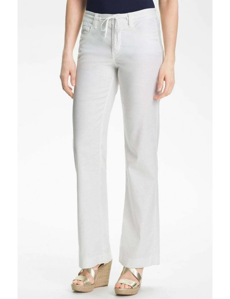 NYDJ - Lindsey Linen Wide Leg Pants *M58A83DT 2 NYDJ - Lindsey Linen Wide Leg Pants *M58A83DT - Image 2