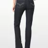 NYDJ - Marilyn Straight Leg In Blue Black With Embellished Pockets *70227G1069