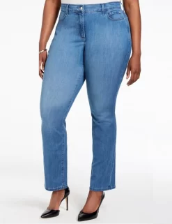 NYDJ - Marilyn Straight Leg Jeans In Cool Embrace Arabian Sea *MANV1425