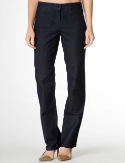 NYDJ - Marilyn Jeans In Dark Wash With Embellishments *J84227TP9