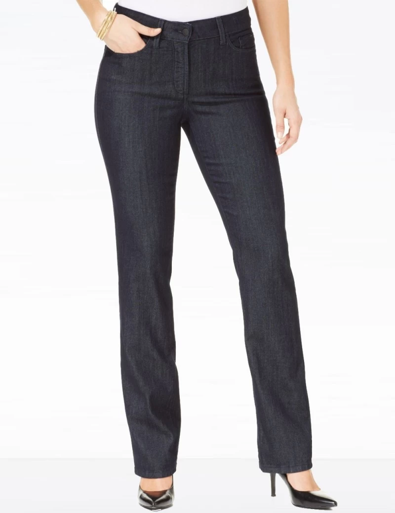 NYDJ - Marilyn Straight Leg Jeans In Dark Wash *1031 1 NYDJ - Marilyn Straight Leg Jeans In Dark Wash *1031