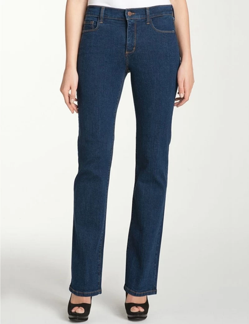 NYDJ - Marilyn Straight Leg Jeans With Embroidery *9831195a 1 NYDJ - Marilyn Straight Leg Jeans With Embroidery *9831195a