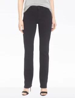 NYDJ - Marilyn Straight Leg Jeans In Black ( Petites ) *P431B