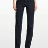 NYDJ - Marilyn Straight Leg Jeans In Blue Black Denim ( Petites ) *P731