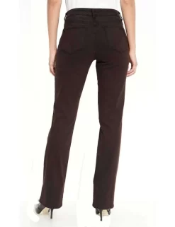 NYDJ - Marilyn Straight Leg Jeans In Brown ( Regular & Petites ) *46227ODT