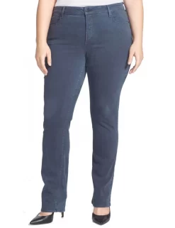 NYDJ - Marilyn Straight Leg Jeans In Eclipse( Plus ) *W46J31DT4054 -Sportswear Shop nydj marilyn straight leg jeans in eclipse plus w46j31dt4054 1