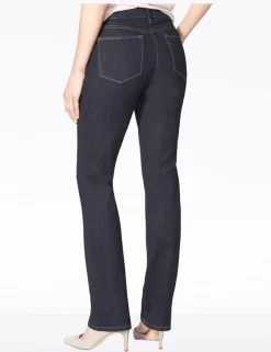 NYDJ - Marilyn Straight Leg Jeans In Langford Wash ( Petites ) *P95Z1224