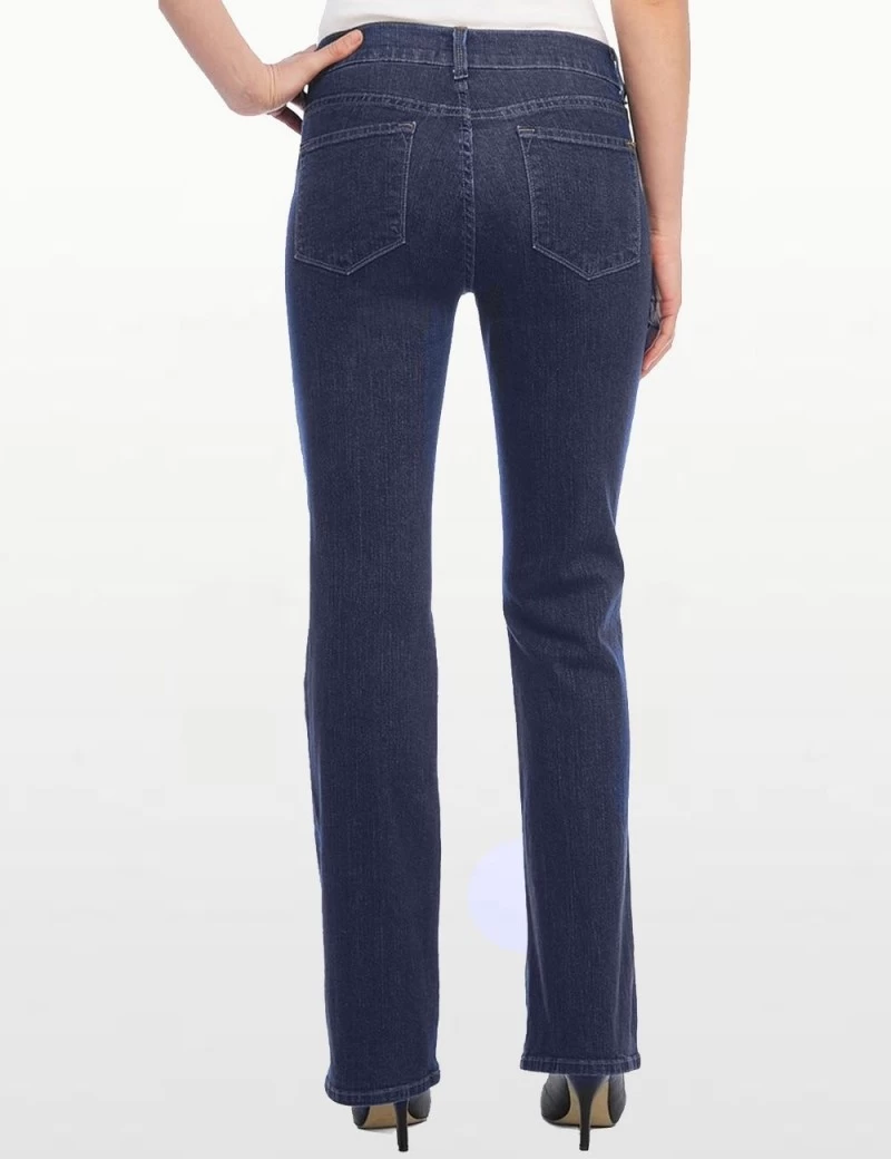 NYDJ - Marilyn Straight Leg Jeans In Midnight Wash *431M 2 NYDJ - Marilyn Straight Leg Jeans In Midnight Wash *431M - Image 2