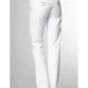 NYDJ - Marilyn Straight Leg Jeans In White With Rhinestones *55227T3006