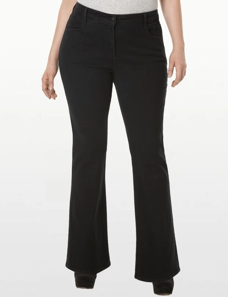 NYDJ - Barbara Bootcut Jeans In Black ( Plus ) *W40Z1078 1 NYDJ - Barbara Bootcut Jeans In Black ( Plus ) *W40Z1078