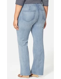 NYDJ - Isabella Trousers In Manhattan Beach Wash ( Plus ) *W10Z1329