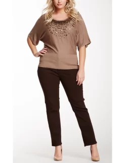 NYDJ - Jaclyn Denim Leggings ( Plus ) *W38989DT -Sportswear Shop nydj plus jaclyn denim leggings w38989dt 2