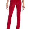 NYDJ - Samantha Slim Leg Corduroy Jeans In Red *M13Z1081