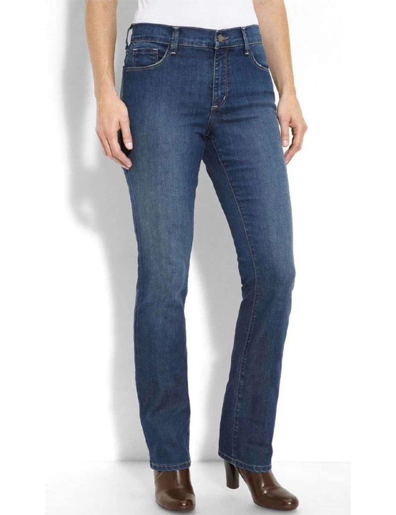 NYDJ - Samantha Straight Leg Jeans In Adriatic Sea Wash * 91227AS 2 NYDJ - Samantha Straight Leg Jeans In Adriatic Sea Wash * 91227AS - Image 2