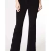 NYDJ - Sarah Bootcut Jeans In Black Corduroy ( Petites ) *P600