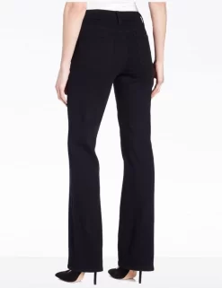 NYDJ - Sarah Classic Bootcut Jeans In Black With 31" Inseam ( Short ) *420B -Sportswear Shop nydj sarah bootcut jeans in black with 31 inseam 420b 1