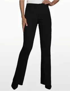 NYDJ - Sarah Classic Bootcut Jeans In Black Denim *400B