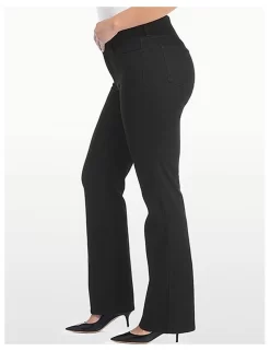 NYDJ - Sarah Classic Bootcut Jeans In Black ( Plus )*W400B