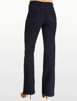 NYDJ - Sarah Classic Bootcut Jeans In Blue Black *700