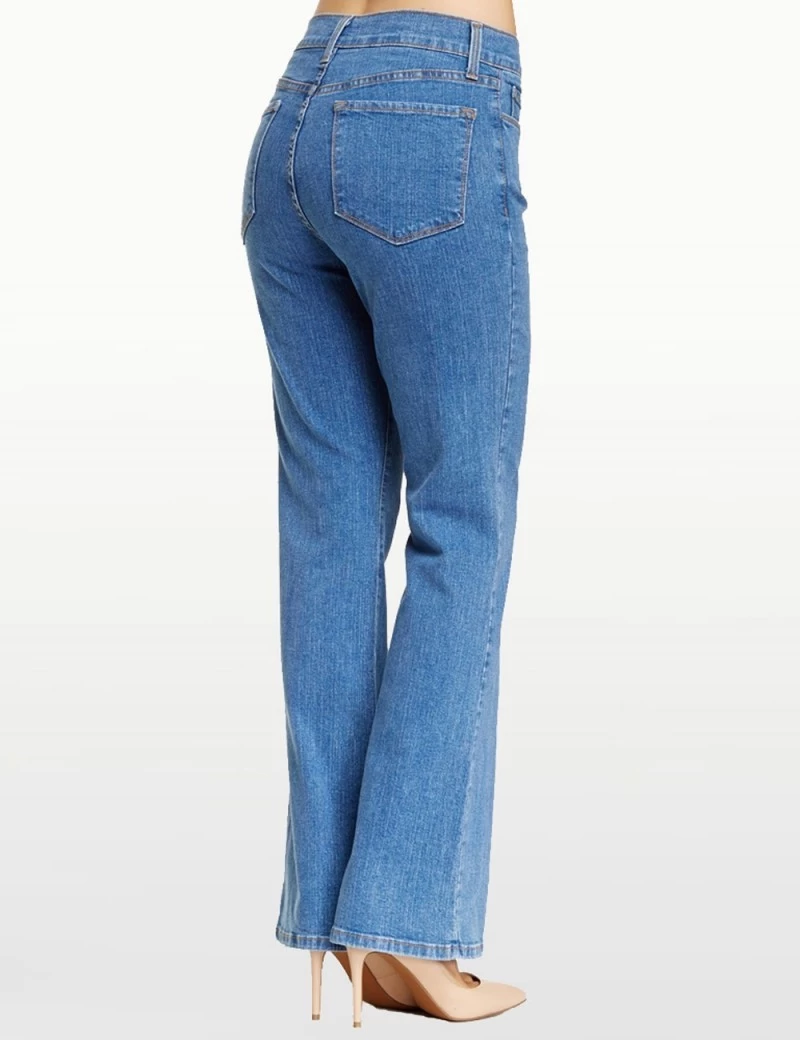 NYDJ - Sarah Classic Bootcut Jeans In Light Wash *400L 2 NYDJ - Sarah Classic Bootcut Jeans In Light Wash *400L - Image 2