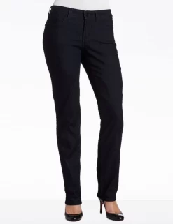 NYDJ - Sheri Skinny Embellished Jeans In Black Enzyme Wash ( Tall ) *B28265T3156 -Sportswear Shop nydj sheri skinny embellished jeans in black enzyme washb28265t3156 2