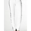 NYDJ - Sheri Slim Leg Jeans - White Tuxedo Jeans *30265DT3243