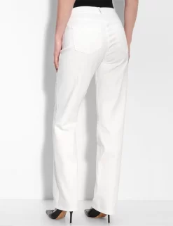 NYDJ - Marilyn Straight Leg Jeans In White ( Petites ) *P55227