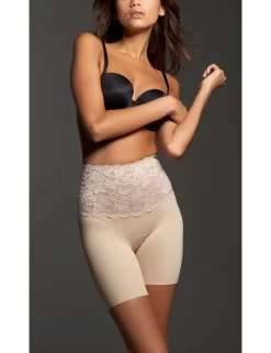 Spanx - Haute Contour Luscious Lace Mid Thigh Shaper *411