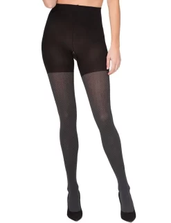 Spanx - Tight End Tights In Herringbone Pattern *20046R